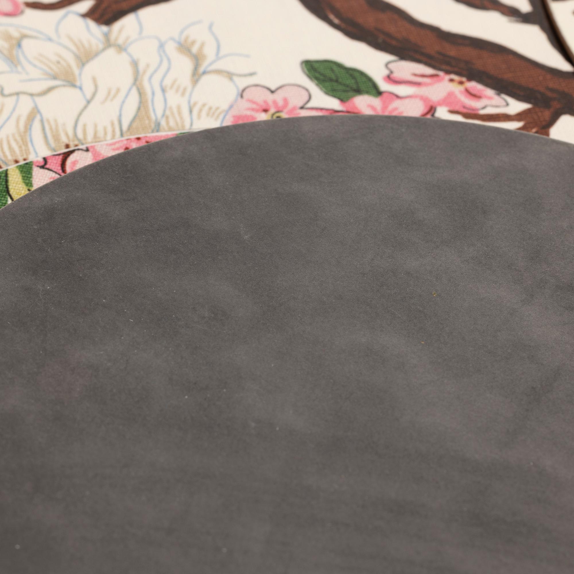 Table mats, 4 pcs, GP & J Baker, “Magnolia”, for Firma Svenskt Tenn.