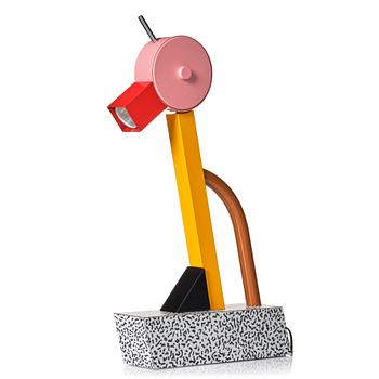 127. Ettore Sottsass, "Tahiti", bordslampa, Memphis, Milano, efter 1981.