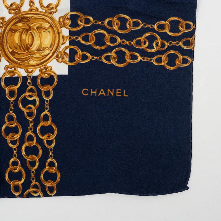 Chanel, scarves, 2 st.