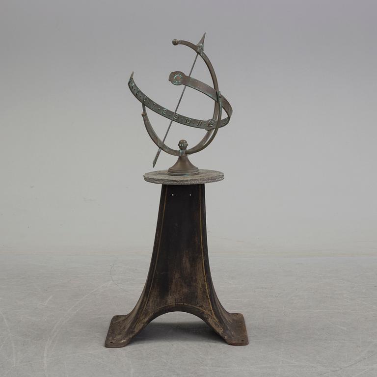 a sundial from the second half of the 20th century.