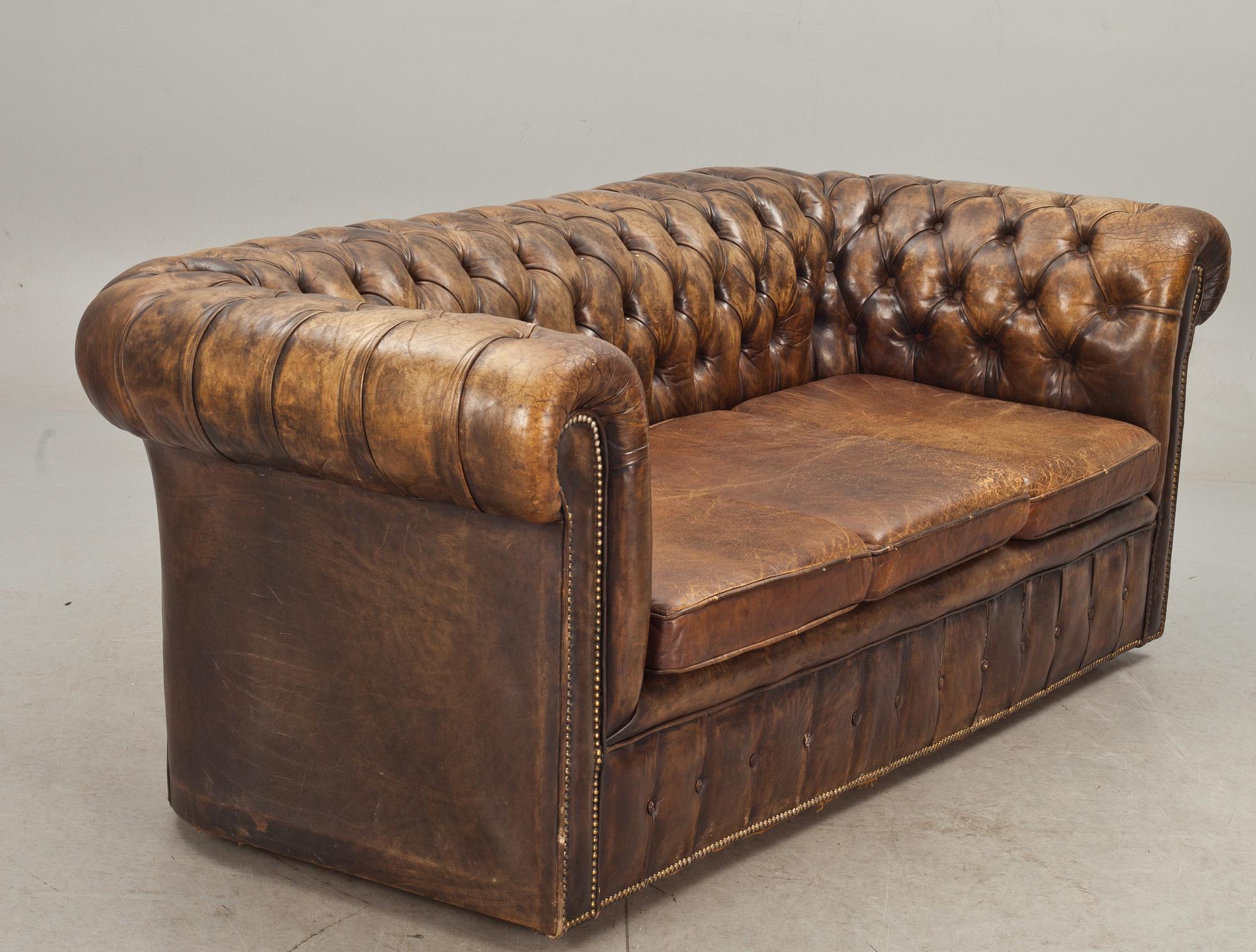 SOFFA, Chesterfield, 1900-talets mitt.