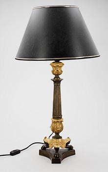 BORDSLAMPA, empirstil, 1800/1900-tal.