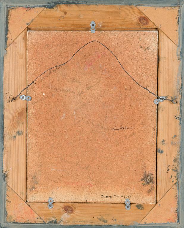 Birger Kaipiainen, relief, signerad Birger Kaipiainen 1942 Arabia.