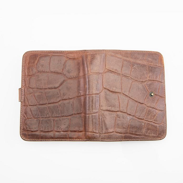 Mulberry, väska samt Filofax, vintage.