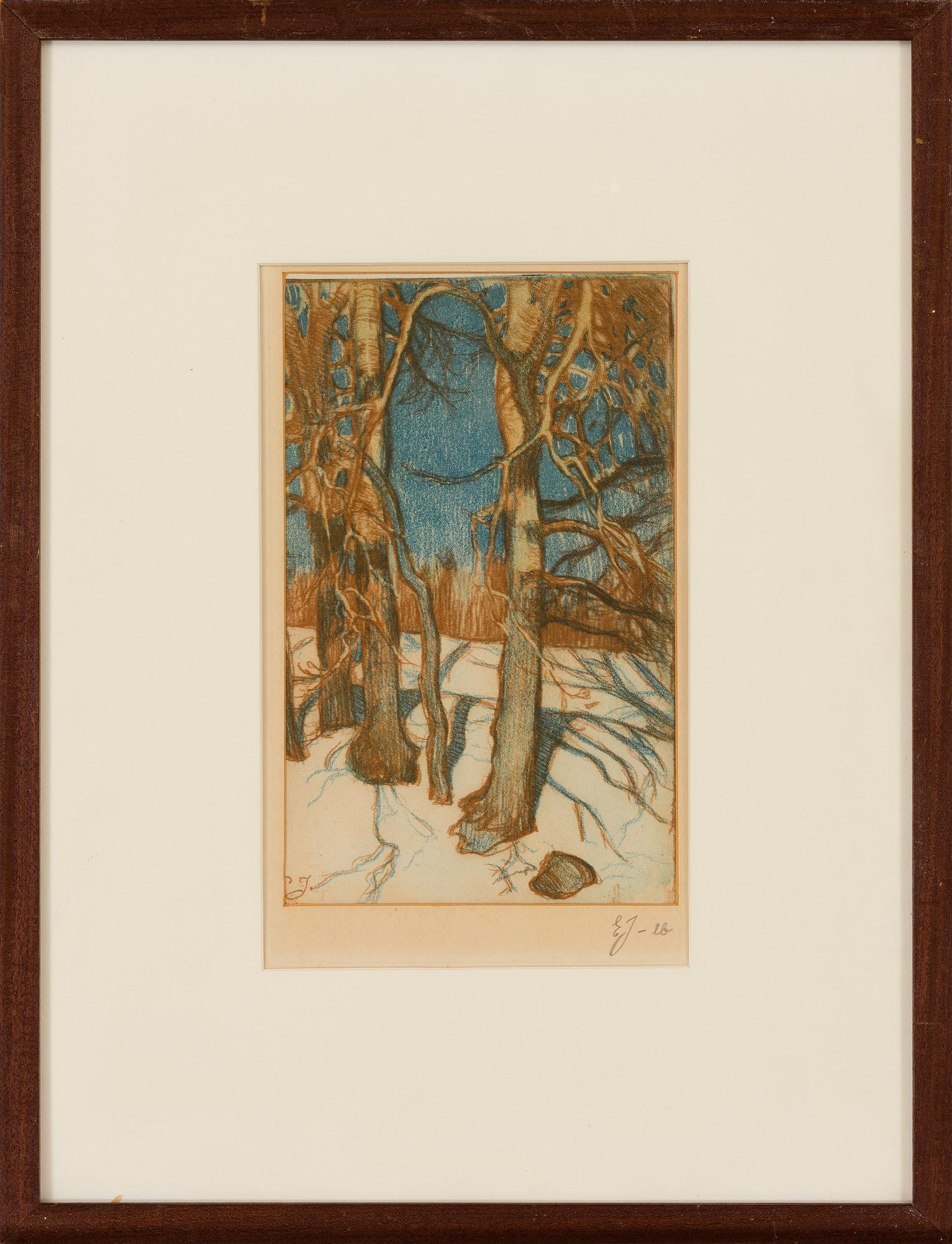 EERO JÄRNEFELT, "TALVISIA PUITA".