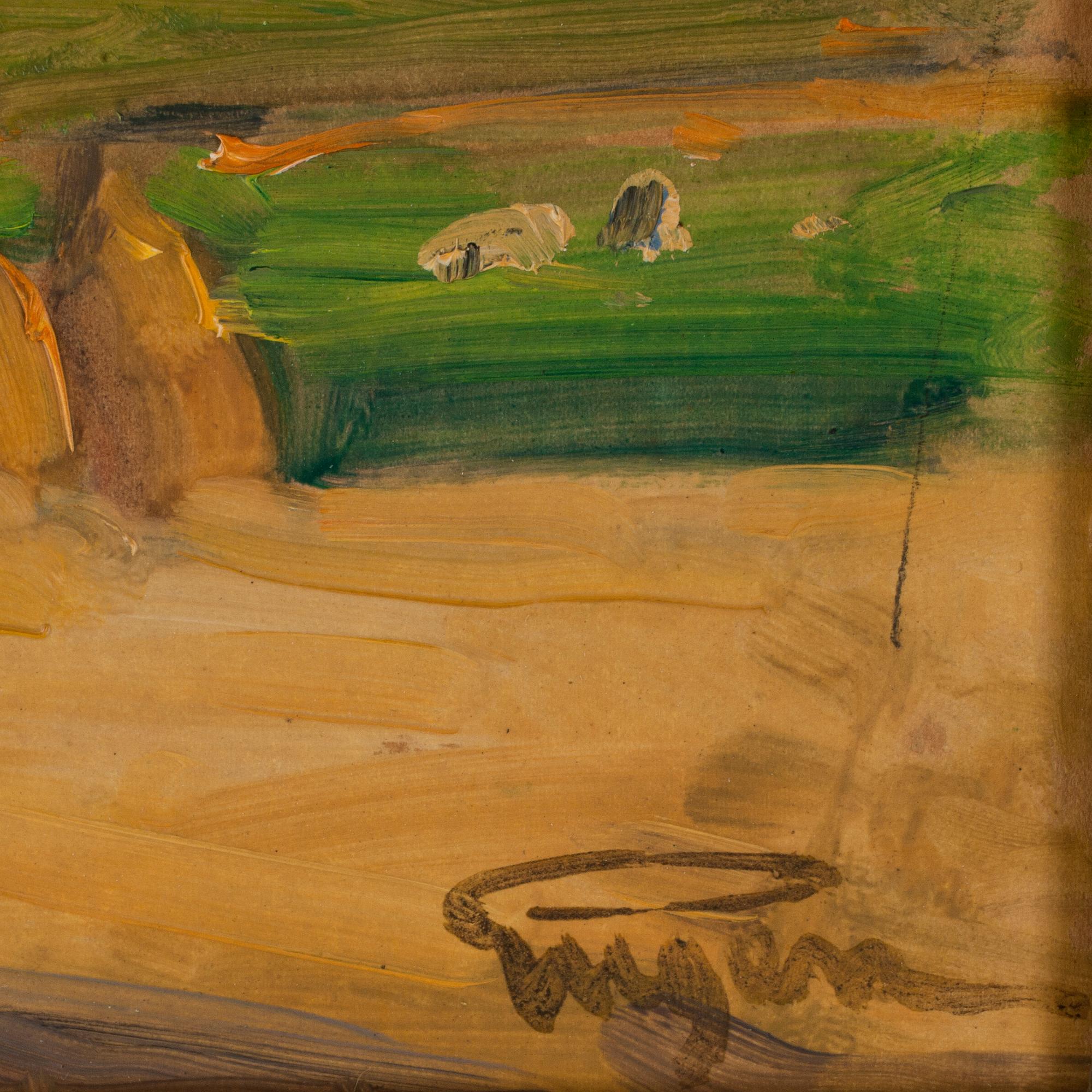 PRINS EUGEN, olja på pannå, sign o dat 1925.