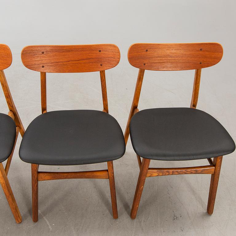 Chairs, 6 pcs, Farstrup, 1960s, Denmark.