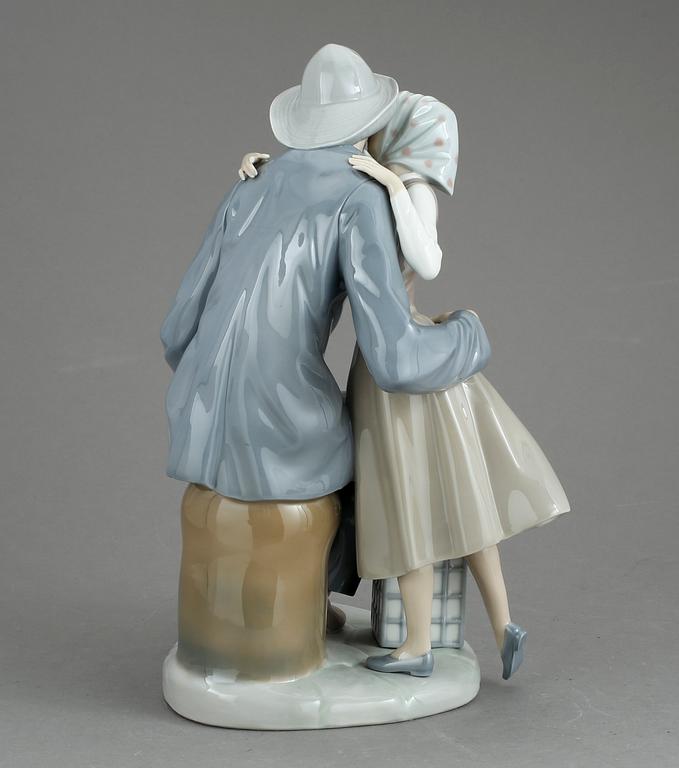 FIGURIN, porslin, Lladro, Spanien.