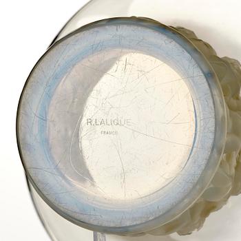 René Lalique, a "Farandole" glass vase, France, post 1930.