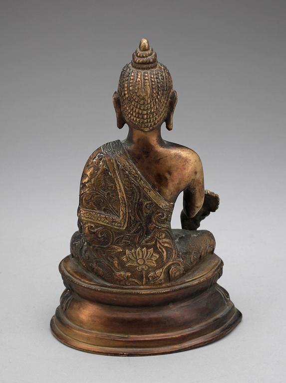 BUDDHA, brons, Kina, trol 1900-tal.