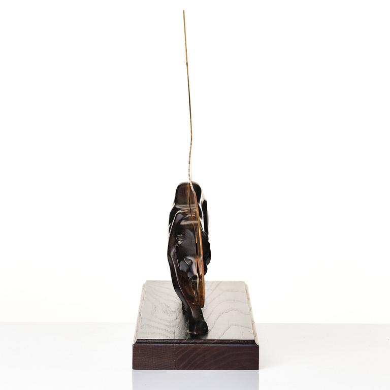 Arman, sculpture, bronze, signed and numbered 20/99.