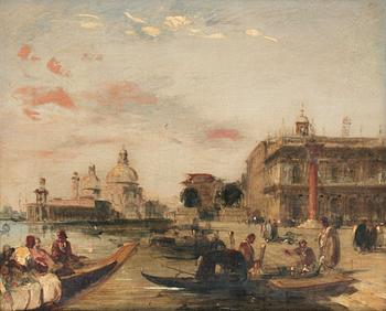 Edward Pritchett Tillskrivna, Motiv från Venedig.