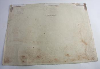 OKÄND KONSTNÄR, tusch, 1700/1800-tal.