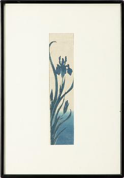 Ando Utagawa Hiroshige, 'Iris'.