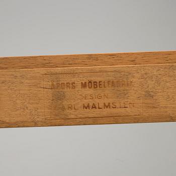 CARL MALMSTEN, matsalsgrupp, 7 delar, 'Ambassadör' för Åfors Möbelfabriken.