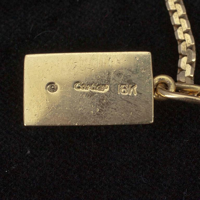 HALSBAND, guldtacka, Cartier.