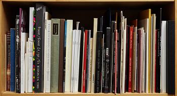 Björn Springfeldt's art library.