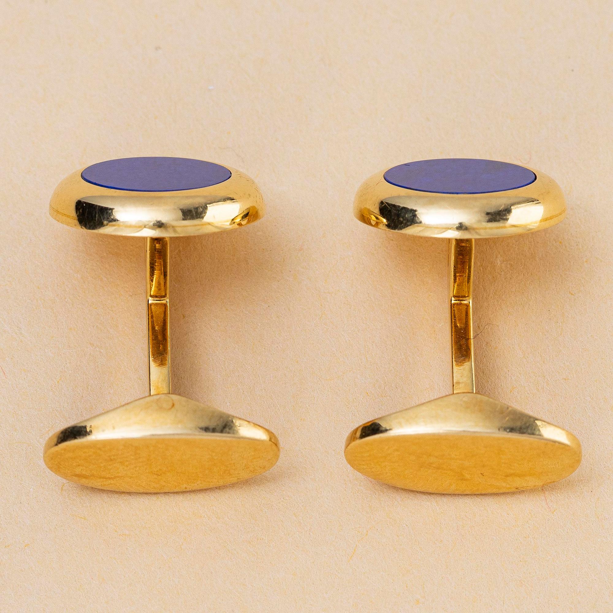 Patek Philippe, cufflinks, ca 1970.
