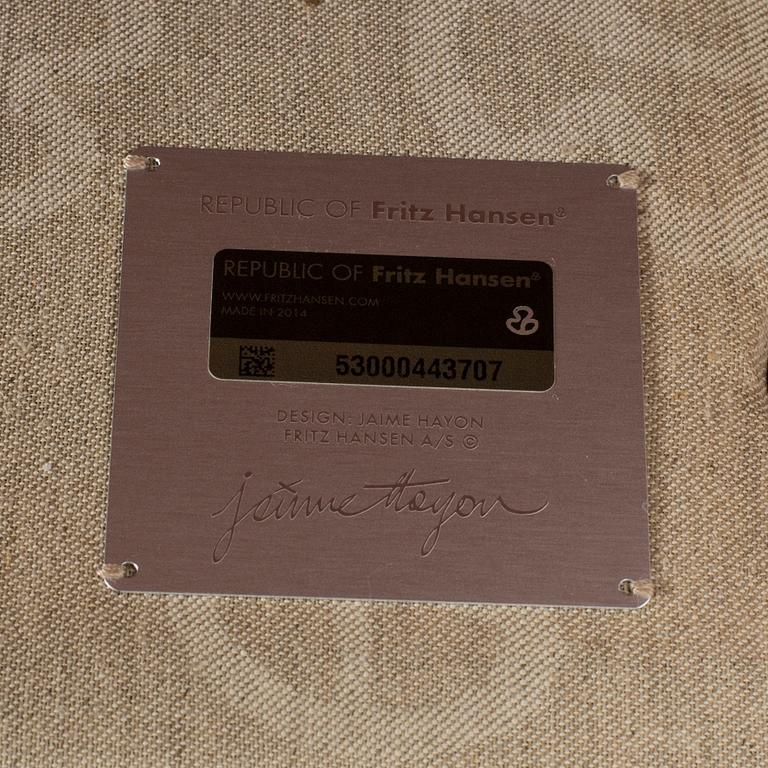 A JAIME HAYON FRITZ HANSEN RO CHAIR.