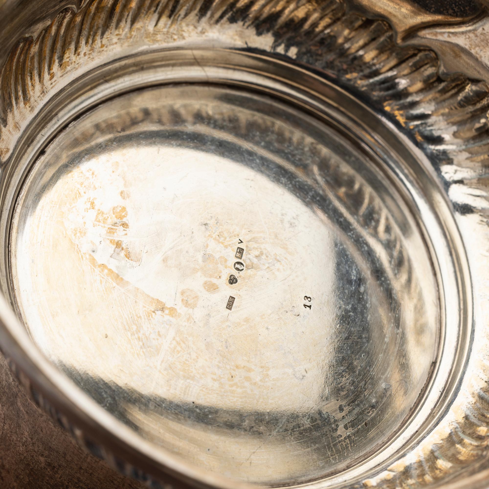 Beaker, silver, CG Hallberg, Stockholm, 1910.