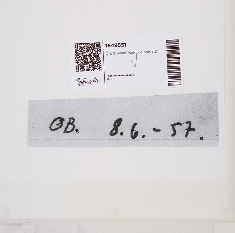 Olle Bonniér, Composition.