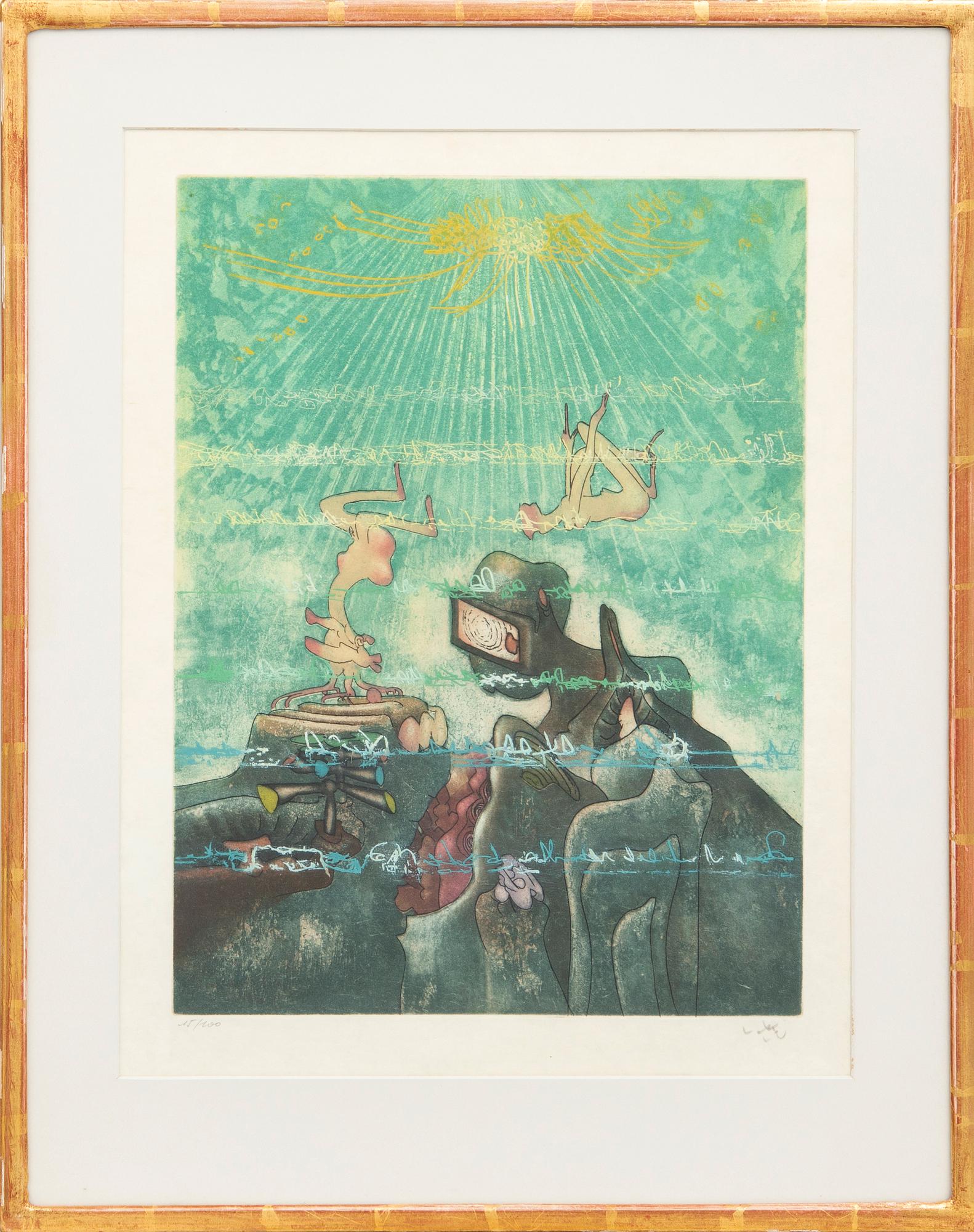 Roberto Matta, "Hom'mere (L'eautre)".