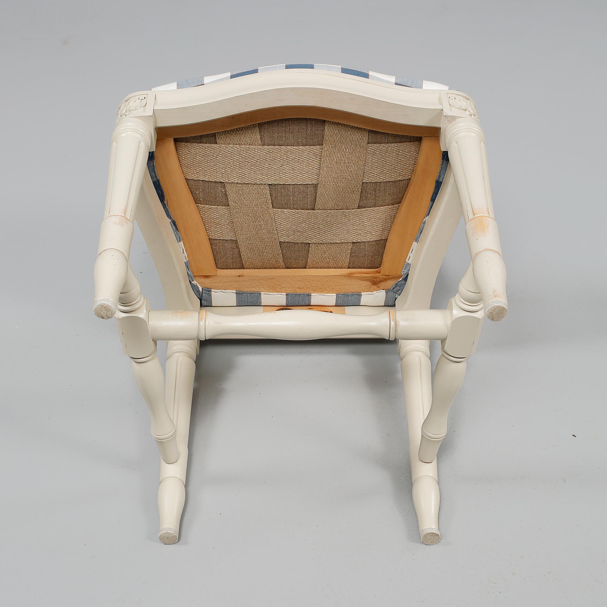 STOLAR, ett par, gustaviansk stil, "Hallunda", ur IKEAS:s 1700-talsserie, 1990-tal.