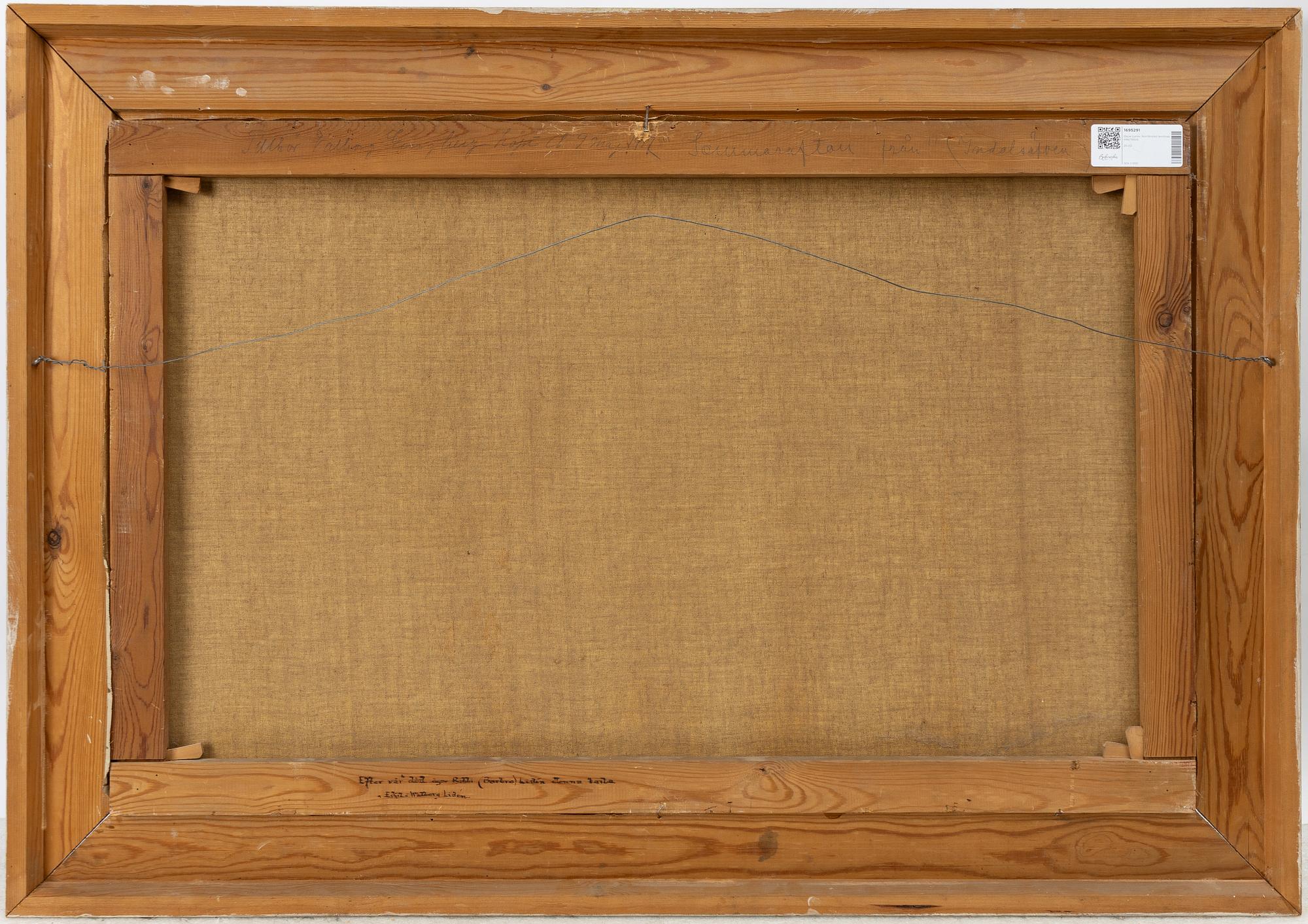 Oscar Lycke, Sommarafton vid Indalsälven.