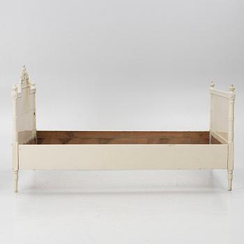 Bed frame, late 18th century, Gustavian.