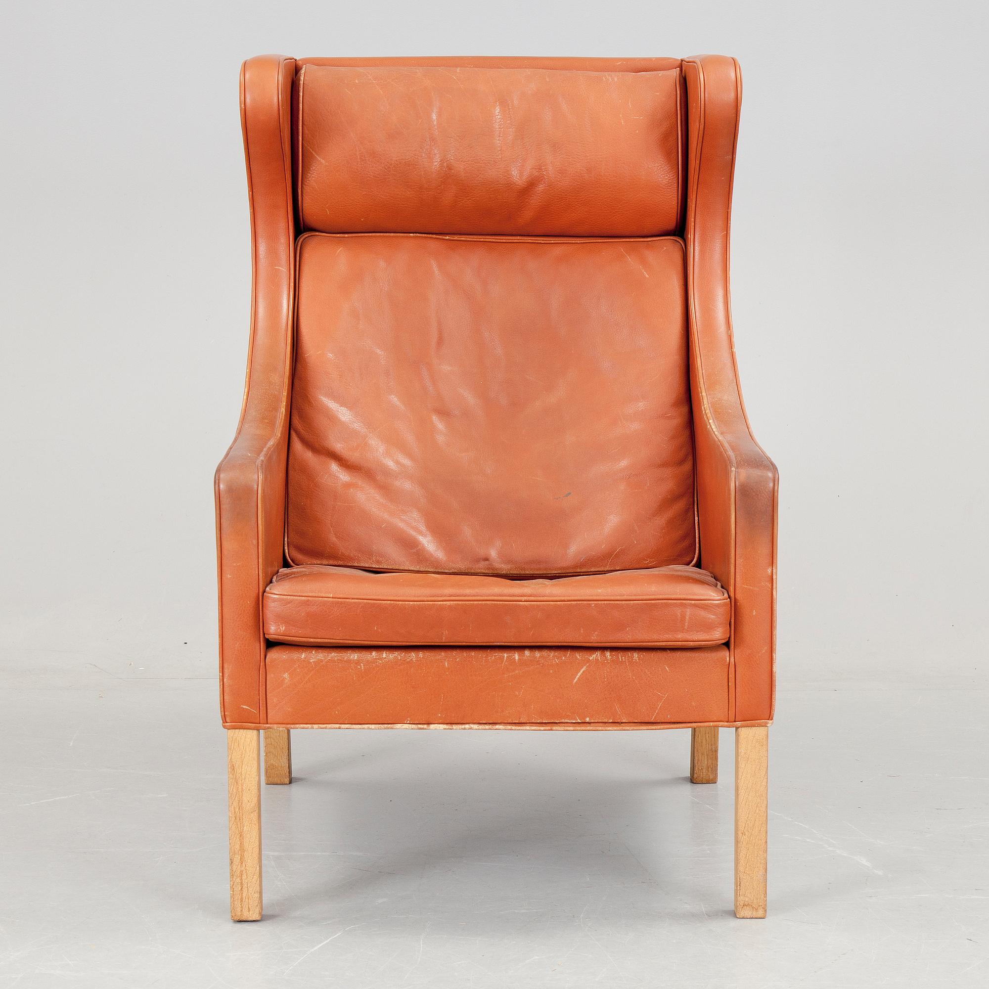 BÖRJE MOGENSEN, fåtölj, modell 2204, Federica Stolefabrik, Danmark.