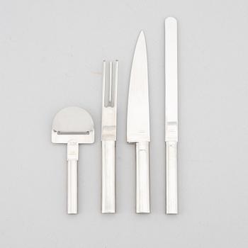 Mikael Björnstjerna and Ulla and Carl Christiansson, serving set, 6 pieces, Boda Nova 1970s.