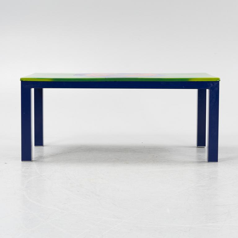 Alf Olsson, an enamel table, Sweden, 1972.