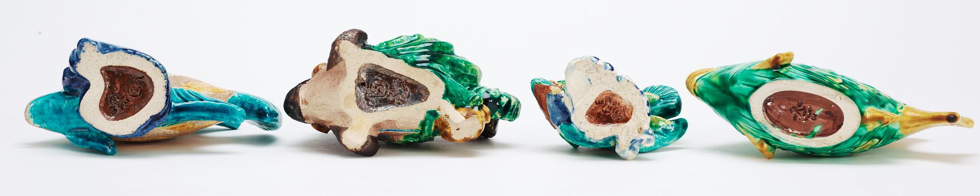 A set of four Gunnar Nylund stoneware figures of fishes, Rörstrand.