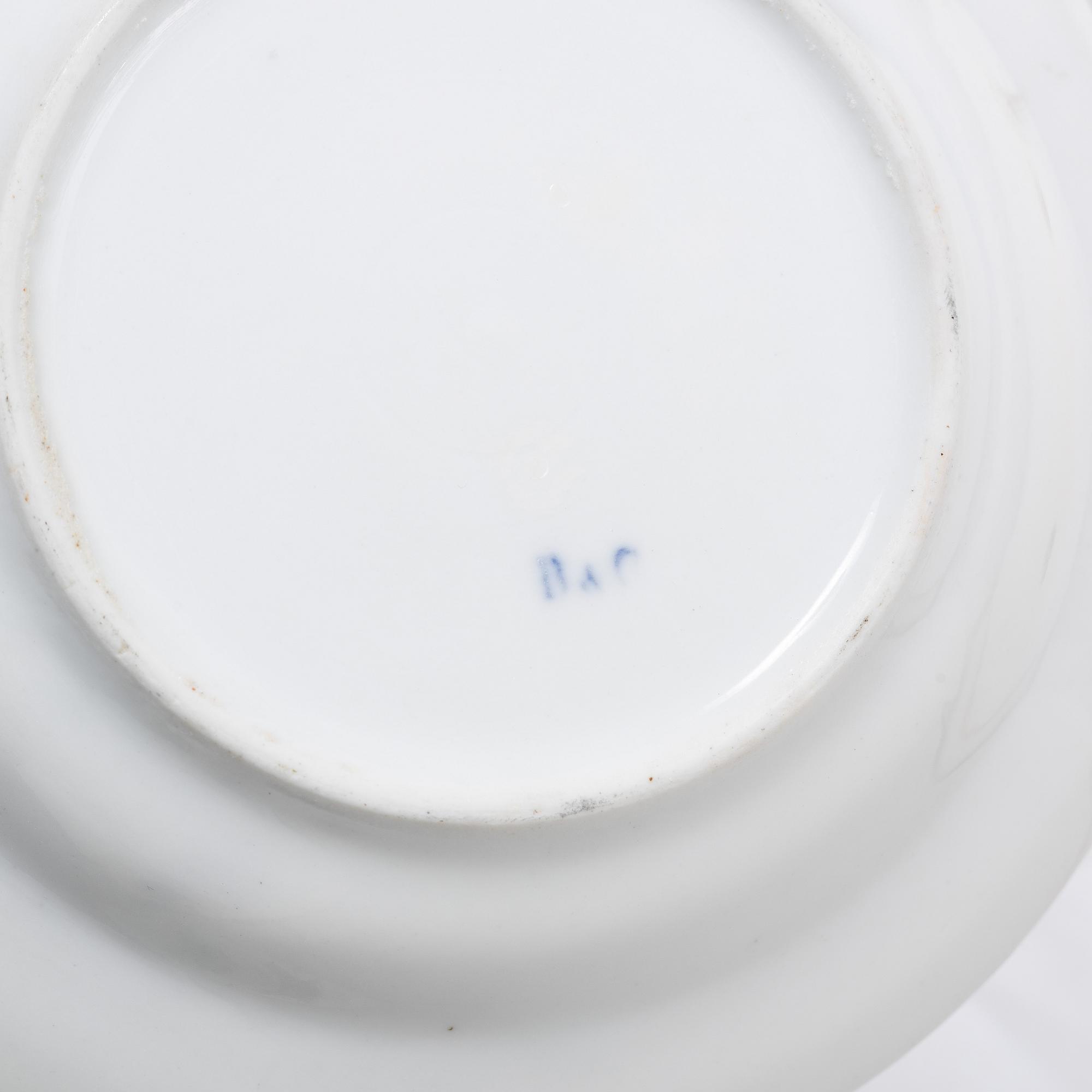 A Bing & Gröndahl part dinner service, Dnemanrk, circa 1900. (44 pieces).