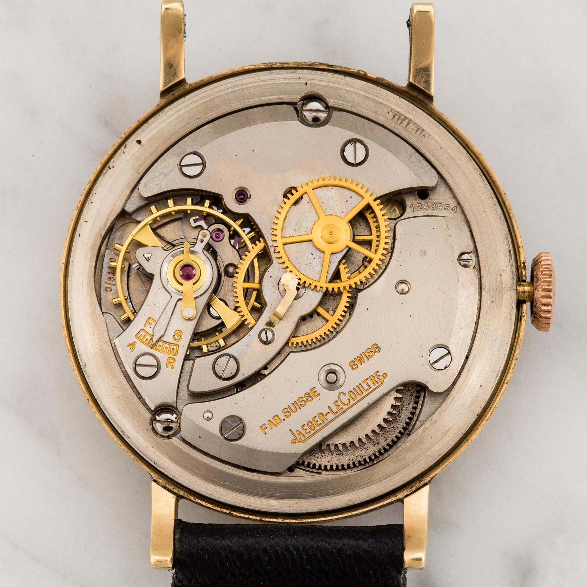 JAEGER-LeCOULTRE, wristwatch, 35 mm.