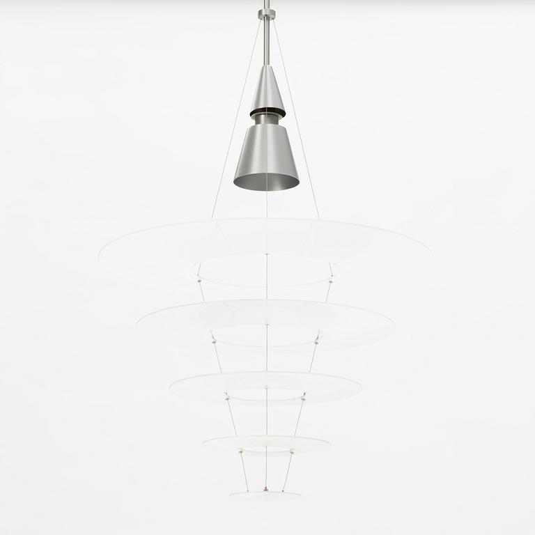 Shoichi Uchiyama, an "Enigma" ceiling lamp, Louis Poulsen, Denmark, late 20th century.
