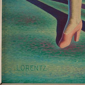 Waldemar Lorentzon, "Den lyckliga promenaden".