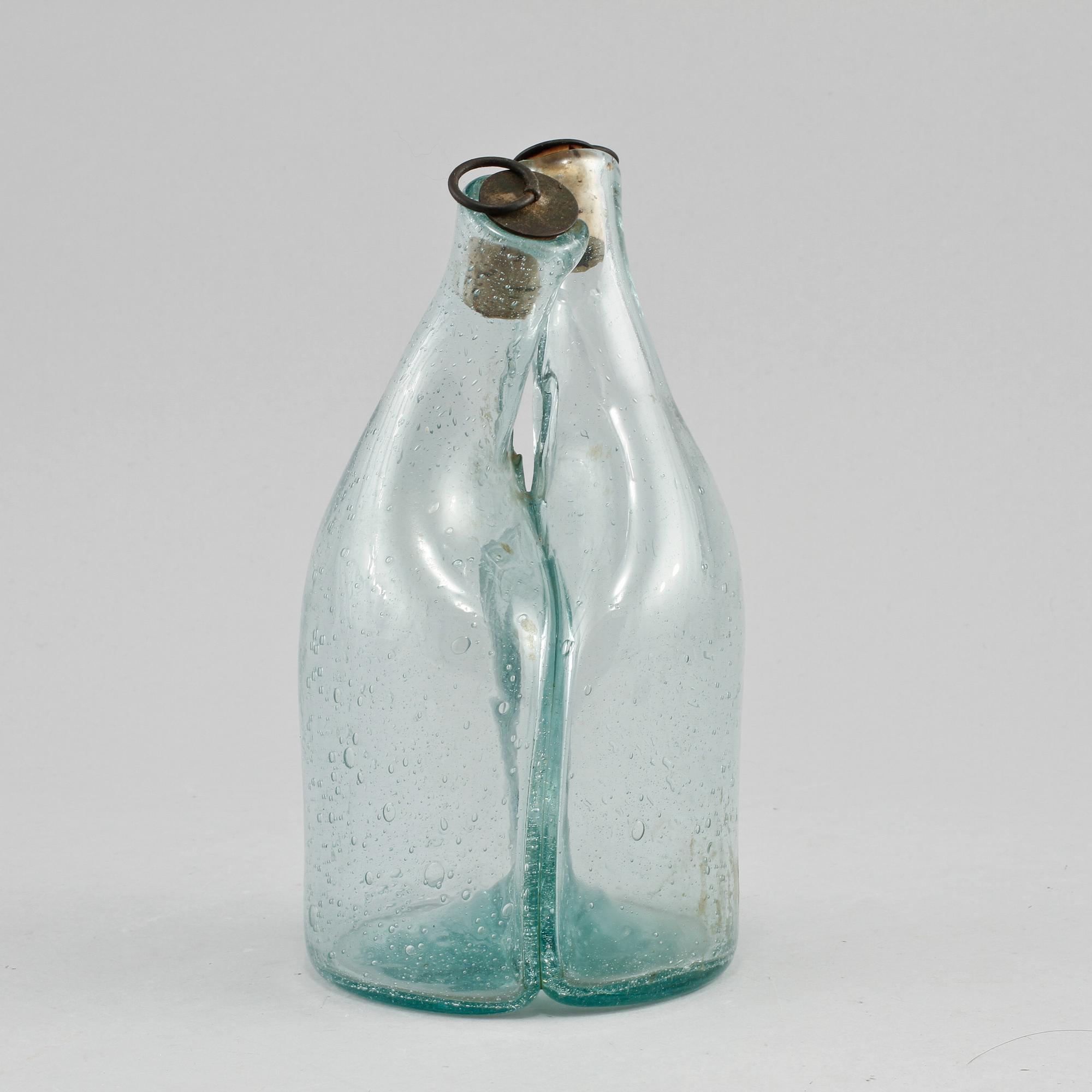 FLASKA, glas, 1900-talets första del/mitt.