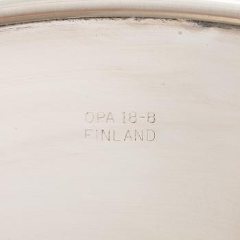 TIMO SARPANEVA, 7-piece stainless steel serving dishes for Opa Ltd.