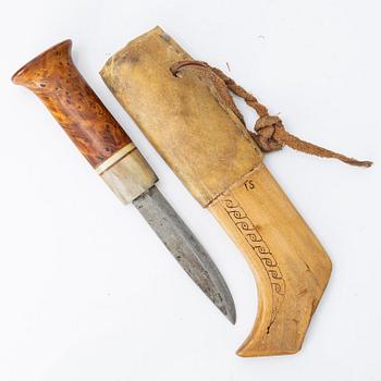 Knife. signed TS, possibly Tore Sunna,