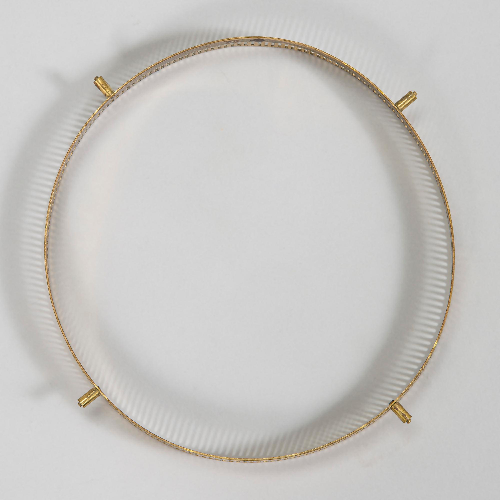 Alvar Aalto, a pendant lamp A332, 'Beehive' for Valaistustyö.