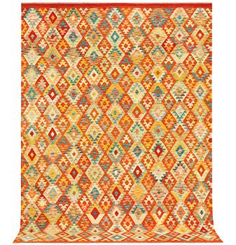 A Kilim carpet, Afghanistan, a. 349 x 246 cm.