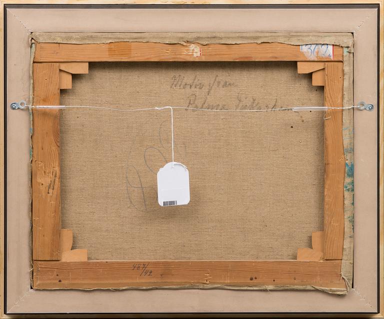 oil on canvas, signed.