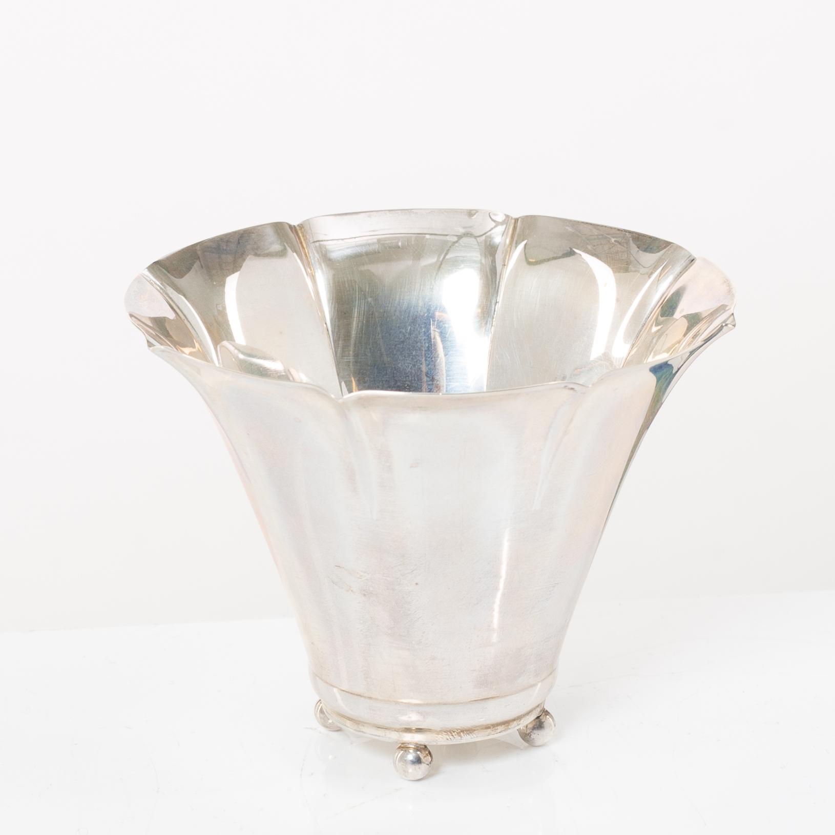 Wiwen Nilsson, Bowl, silver, A. Nilsson, Lund, 1928.