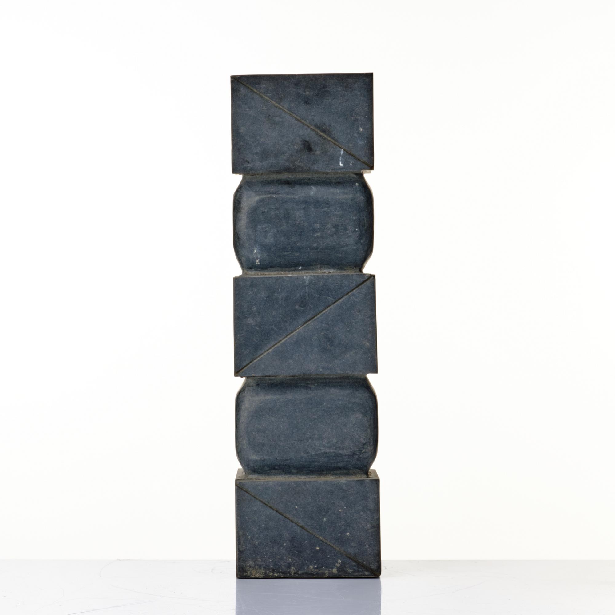 Bengt Malmqvist skulptur, diabas.