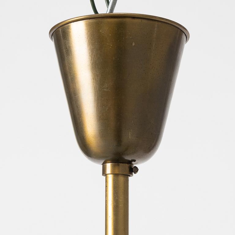 A Swedish Modern ceiling lamp, mid-20th Century.