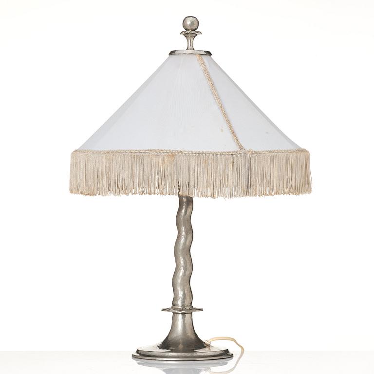 Harald Notini, a table lamp, model "6891", Arvid Böhlmarks Lampfabrik, 1920s.