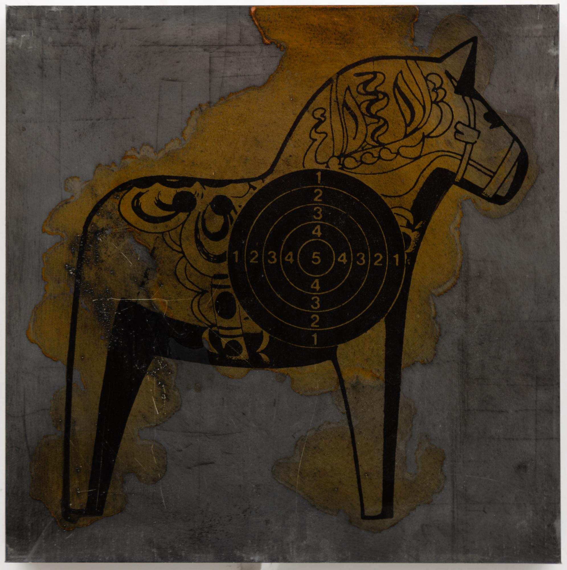 Peter Johansson, "The final solution to the problem of sculpture", polyptyk, 16 delar.