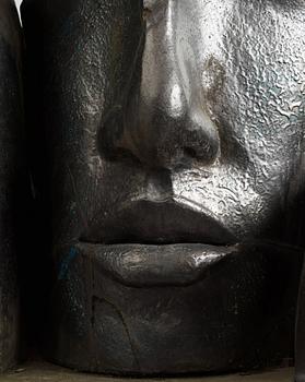 Hertha Hillfon, a monumental glazed ceramic sculpture, executed in her own studio, Sweden.