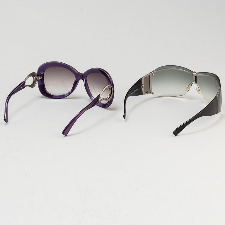 GIORGIO ARMANI, solglasögon, 2 st.